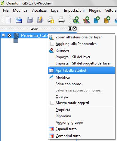 su Apri (per selezioni multiple tenere premuti Shift o Ctrl.