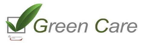 Stato avanzamento lavori FASE DI SPERIMENTAZIONE su 30 clienti GreenCare La certificazione GreenCare «GreenCare» è uno schema di qualificazione, ad adesione volontaria, messo a punto dalle Camere di