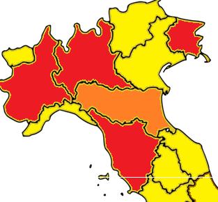 Memorandum of Understanding in essere con le regioni italiane Lombardia (2017) Friuli