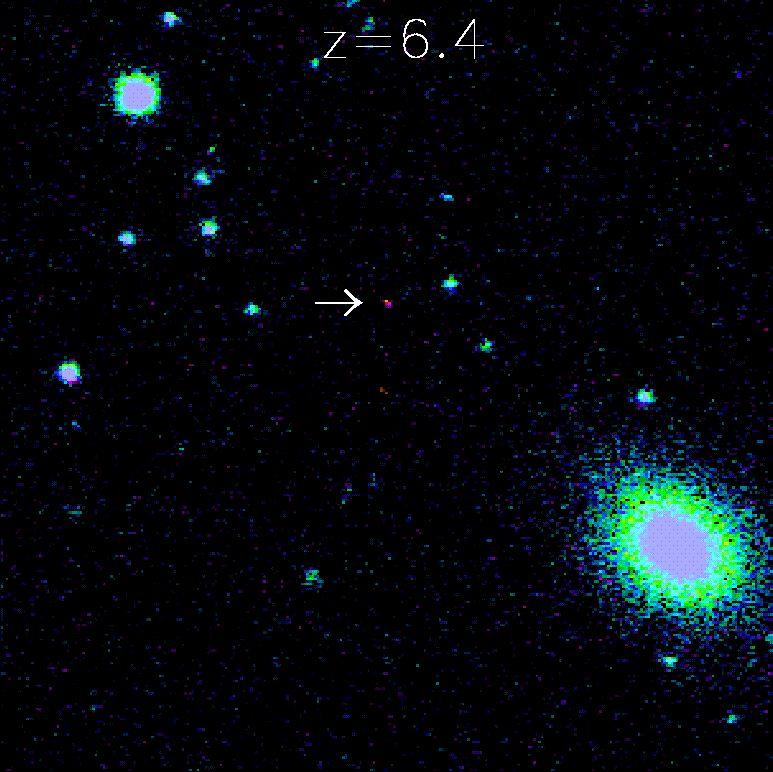 Il Quasar più distante Il Quasar più distante noto al momento ha redshift z = 6.4.