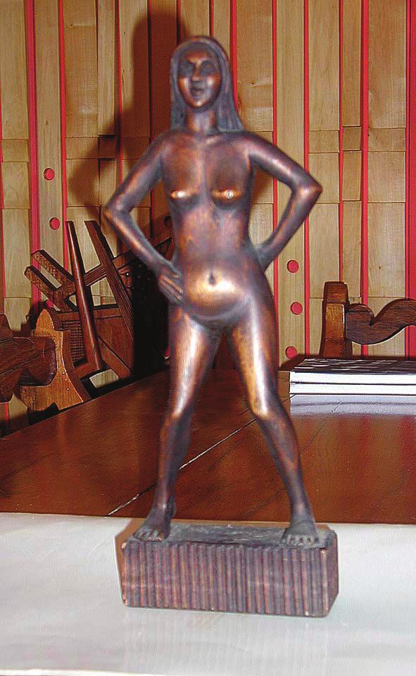 1950 SCULTURA Nudo femminile s 582 Scultura
