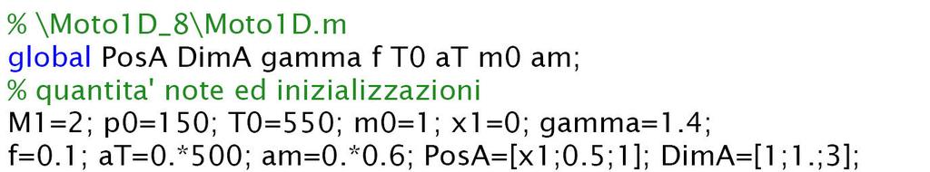 Utilizzando invece una funzione standard di matlab riscrivere la funzione da azzerare.