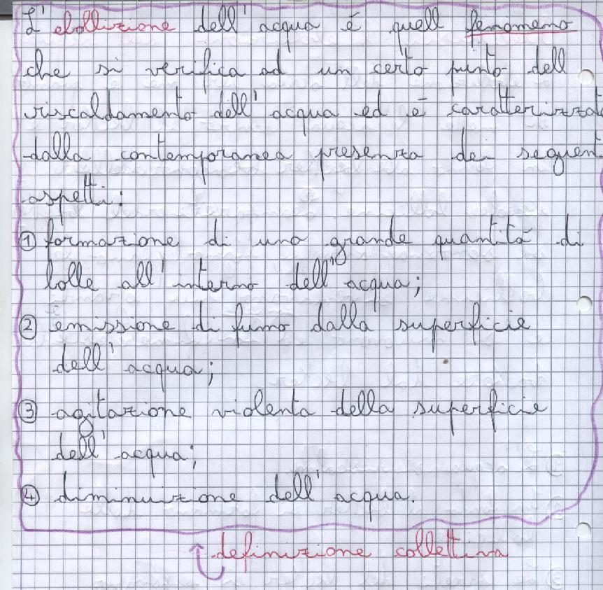 Al termine, utilizzando i contributi positivi delle varie definizioni individuali, è stata formulata una definizione collettiva e condivisa del fenomeno.