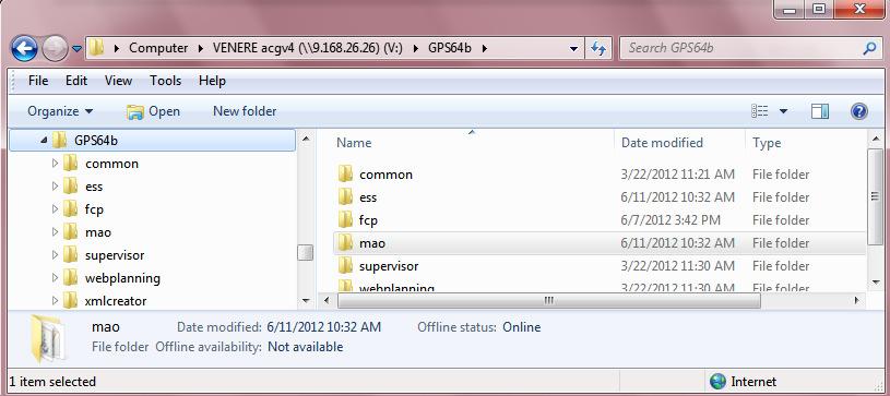 3. Installazione del modulo Ottimizzazione Allocazione Materiali Copiare il file GPS64b_mao.zip, che si trova nel cd di installazione (ACG Enterprise 1.5.