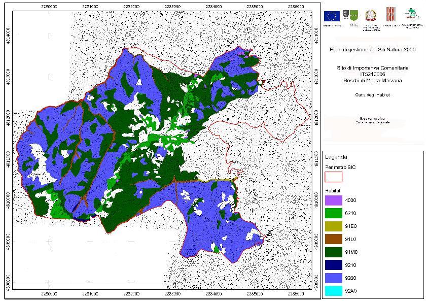 CARTA DEGLI HABITAT