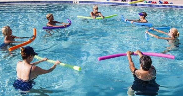 FITNESS IN ACQUA Modalità : Iscrizioni sempre aperte Frequenza con abbonamento o lezioni singole Abbonamento unico per tutte le discipline.