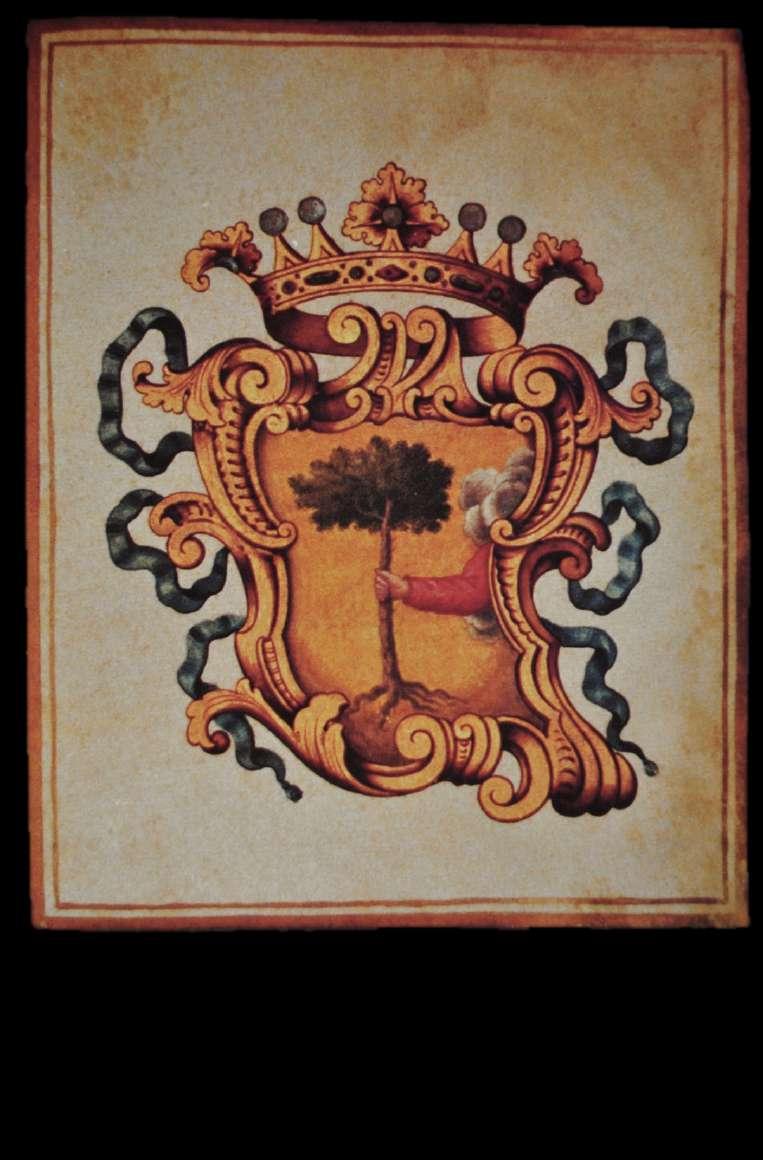 Stemma della famiglia Amici di Trevi alla quale apparteneva Carlo (1788-1851),