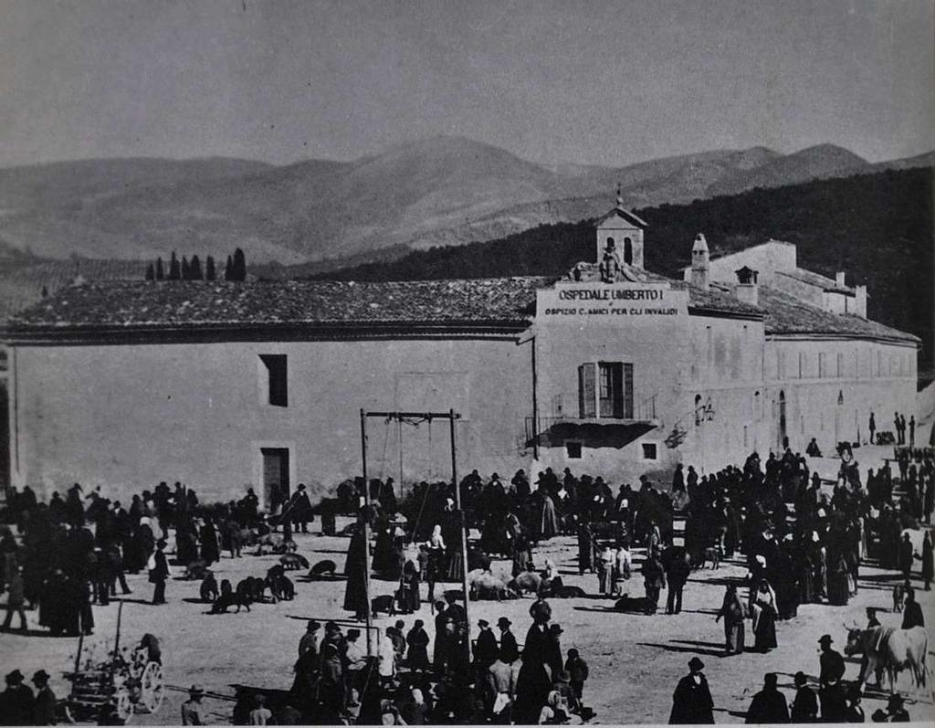 Ospedale Umberto I e Ospizio Carlo Amici di Trevi, 1912 Archivio