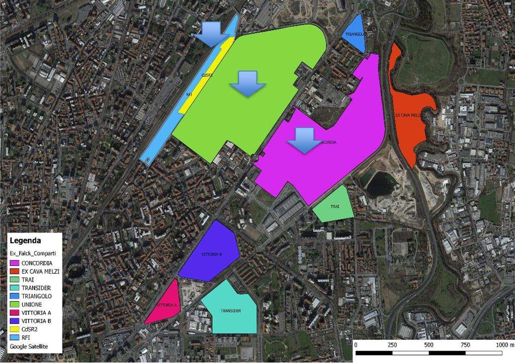 Caso Studio - Area Falck attività industriali legate alla