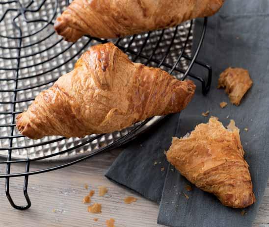 Butter (22%) croissant (for hotels).