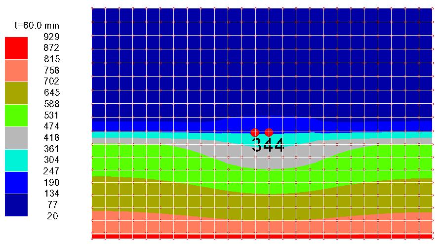 Da questo elemento si parte per la costruzione di un modello FEM con il software resistenza al fuoco prodotto da AMV srl con il quale si intende riprodurre la temperatura media (in via cautelativa si