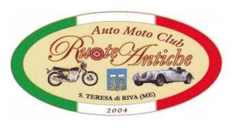 3 Trofeo Della Riviera Jonica manifestazione turistica con prove di abilità S.Teresa di Riva (ME) 9 novembre 2014 REGOLAMENTO PARTICOLARE DI GARA ART.