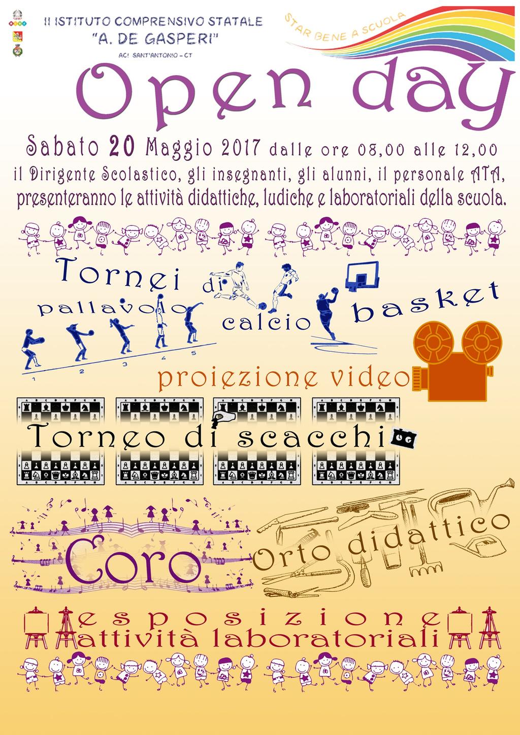 Si chiude l anno scolastico 2016/2017 Per chiudere in bellezza l anno scolastico abbiamo organizzato uno speciale OPEN DAY.