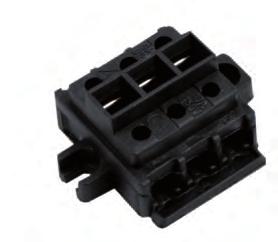 Sezionatori bipolari + terra passante - 10A/16A - 250V - 4/6mmq Two-pole disconnecting switch + unbroken earth - 10A/16A - 250V - 4/6mmq N.B.