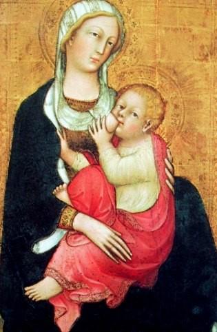 PREGHIERA A MARIA O Maria, aurora del mondo nuovo, Madre dei viventi, affidiamo a Te la causa della vita: guarda, o Madre, al numero sconfinato di bimbi cui viene impedito di nascere, di poveri cui è