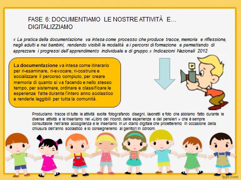 La documentazione dei percorsi didattici e formativi è un attività di primaria importanza nella scuola dell infanzia per le risorse che essa attiva.