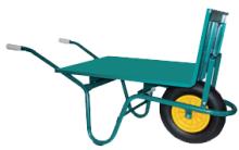 52, ruote in gomma e nylon diametro cm.20 peso kg.7,2 CXC - Confez. 1.00* - carriole agricole piane piano dimensioni cm.