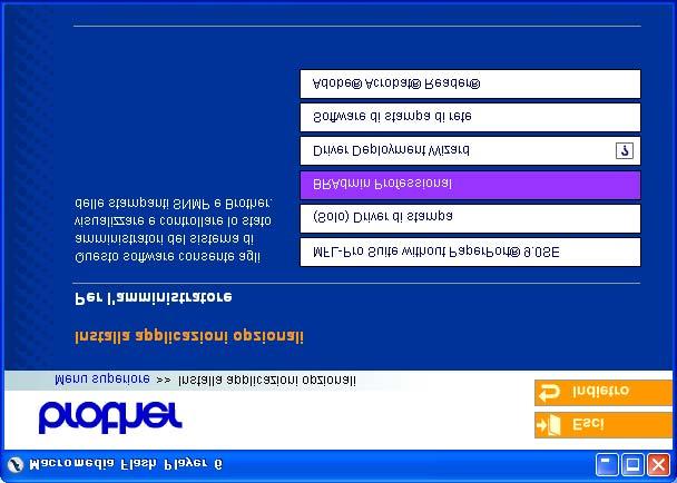 È possibile utilizzare BRAdmin Professional anche per gestire i dispositivi di altri produttori di prodotti a supporto di SNMP (Protocollo di gestione in rete semplice).