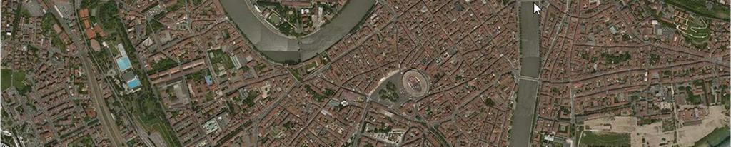 134,ed è sito nel centro storico di Verona, prospiciente a Piazza Pozza, via Lenotti e via Scarsellini, in un area compresa tra piazza Corrubio e Piazza S.Zeno.