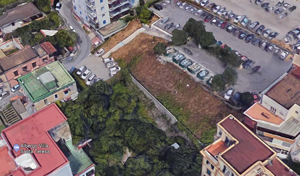 Via Anzio Per questa strada si opererà solo sulla scarpata sita a valle dell isola ecologica di Via Cimaglia.