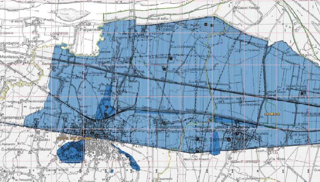 Progetto ampliamento insediamento produttivo Vailog Srl - Leroy Merlin Srl a sud A21 L'area del progetto è posta a sud dell'autostrada A21 all'interno del Parco Logistico avente un estensione