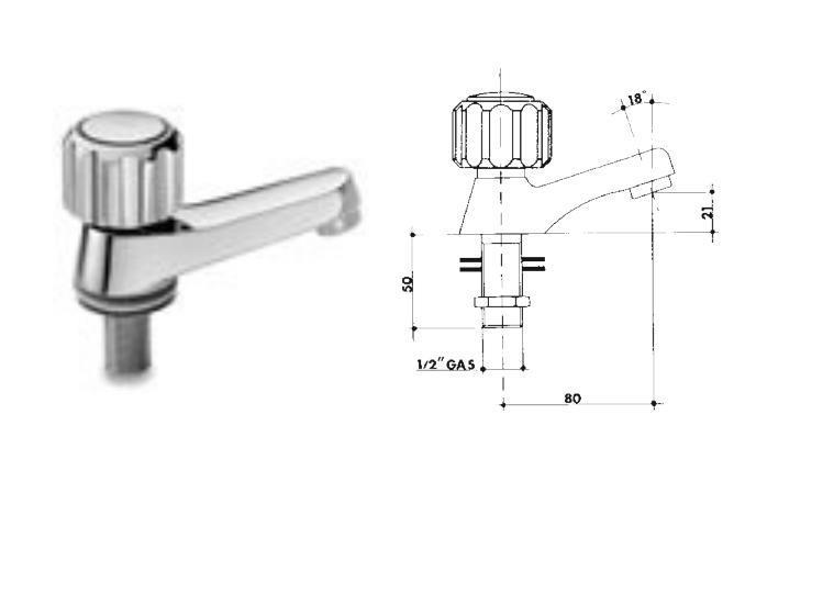 04 I15PO 1"1/4 cromato - chrome 15PO gruppo per lavabo con scarico. basin mixer with pop-up waste.
