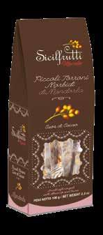 Piccoli Torroni cuor di cacao PICCOLI TORRONI CUOR DI CACAO PISTACCHI MTRPTCC100 100 g cartone 16 pz.