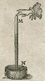Torricelli e il Barometro BAROMETRO A MERCURIO strumento fondamentale della chimica (equivalente di ciò che fu il microscopio per la biologia e il cannocchiale per l astronomia).