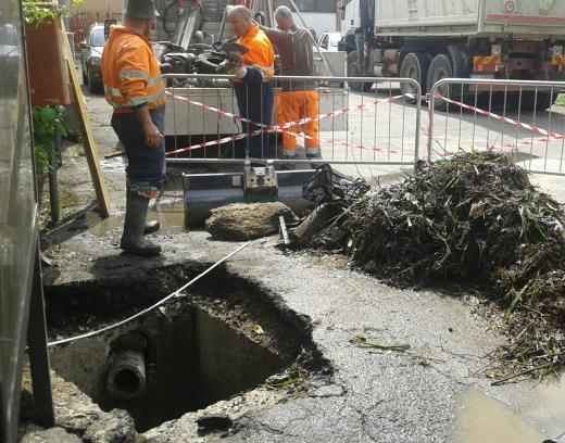 VENEZIANA, prolungamento ponticello in via Giusti in comune di