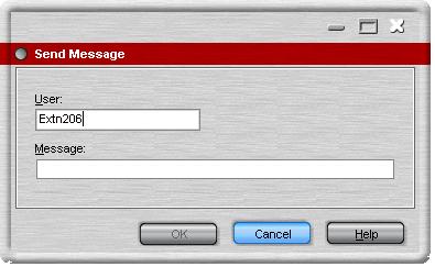4.5 Invio di un messaggio di testo È possibile inviare un messaggio di testo breve a un utente con un telefono a display Avaya.