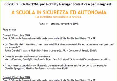 progetto 8 il mobility manager