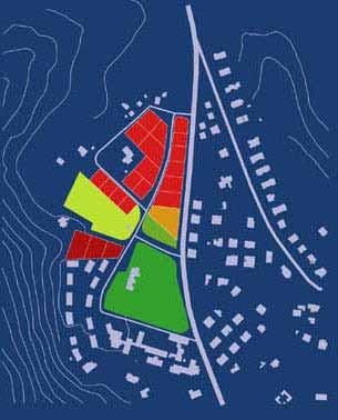 Superficie territoriale 44.000 mq Indice di edificabilità territoriale 0,3 mq/mq Superficie utile lorda massima 13.200 mq Volume massimo 39.