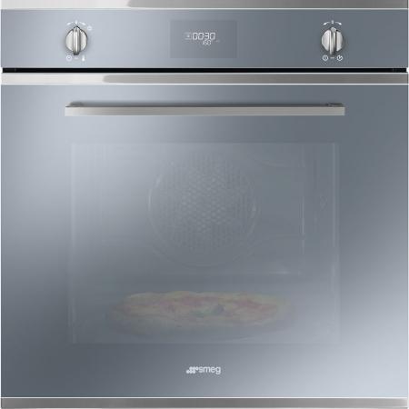 SFP6401PZVS Novità EAN13: 8017709258122 Famiglia: Forno Estetica: Selezione Alimentazione: Elettrico Categoria: 60 cm Metodo di Cottura: Ventilato Colore: Silver Glass Sistema di pulizia: Pirolitico