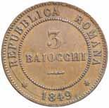 3265 8 Baiocchi 1849 - Pag. 341; Mont. 61 MI SPL 60 3272 20 Lire 1867 A. XXII - Pag. 531; Mont.