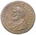 1849 (BB+) - Lotto di due monete FDC 25 3652 Centesimo 1852 - Aquila - Pag. 273; Mont.