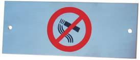 TRG VIETTO FUMRE - NMEPTE NO SMOKING 120x60 cciao Inox-Stainless