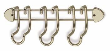 HOOKS 28x40x75 Ottone - Solid Brass - Messing - aiton CB Packaging :