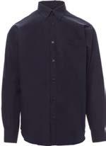 Men s fine weave combed shirt, slightly tailored, button-down collar, rounded cuff