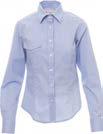 Men s slightly fitted shirt, Italian-style collar, front with stitched placket with white pearlised button, profiled cuff with two buttons and a slot; back with yoke and darts; one technical chest