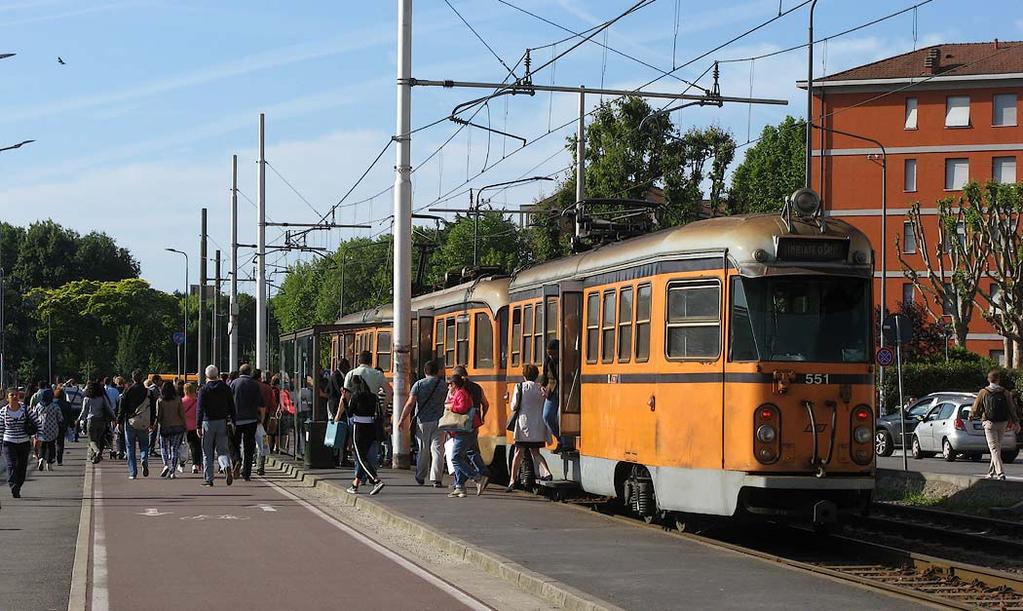 Tram e metropolitana: un interscambio efficace La metrotranvia di Limbiate arriva al capolinea