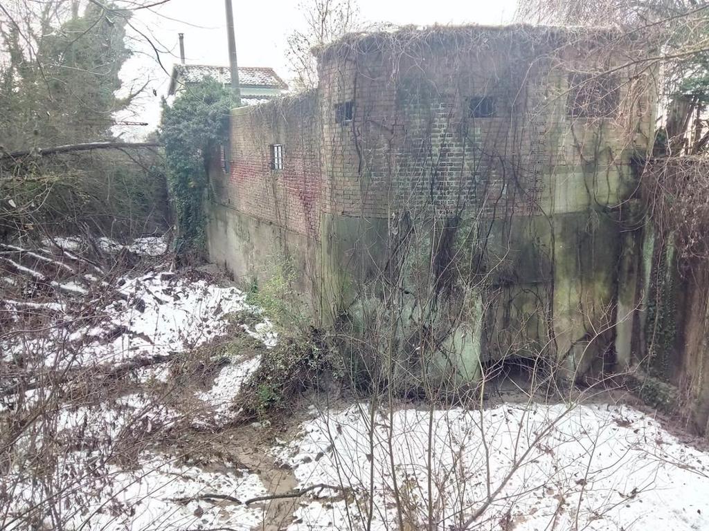 Foto 9: vista generale dei manufatti sedimentatore del canale