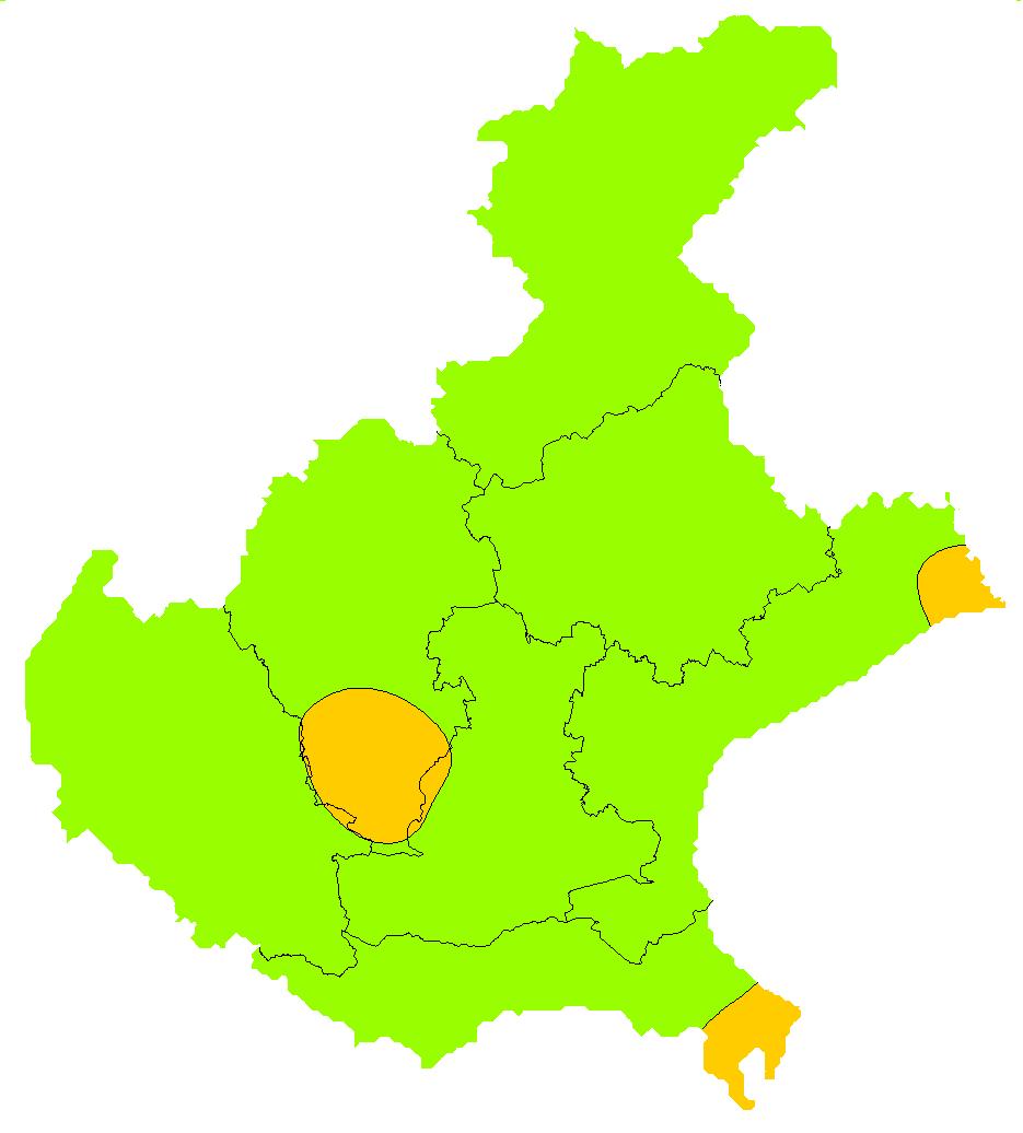 INDICE SPI (3) (STANDARDIZED PRECIPITATION INDEX) Nella maggior parte del Veneto, per il mese di marzo, si sono riscontrate condizioni di normalità; tuttavia, nella parte occidentale della regione