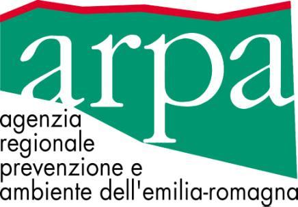 Arpa Emilia-Romagna Via Po 5, Bologna 051 6223811 Servizio