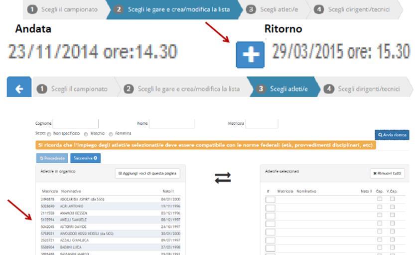 SARÀ POSSIBILE COMPILARE E MODIFICARE LA DISTINTA DALLA DATA DI