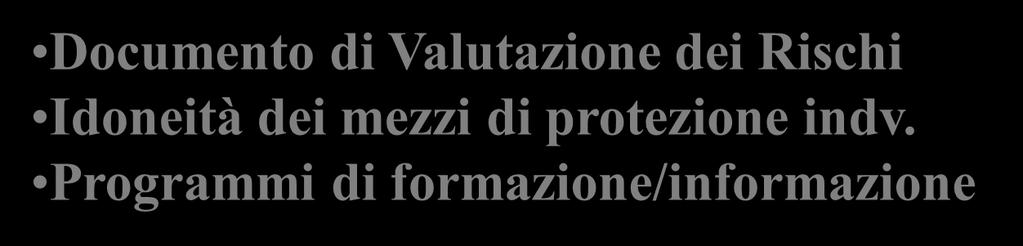 (RLS) Documnto di Valutazion di Rischi