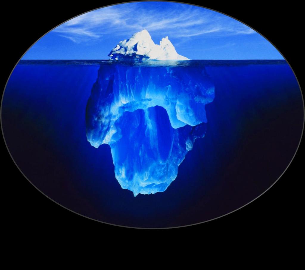 L iceberg è l immagine più utilizzato per descrivere la lotta alla mastite.