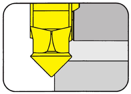 Chanfreinage Smussatura 608 Taille de chanfrein Dimensione dello smusso 0,6-1,7 mm Diamètre de coupe