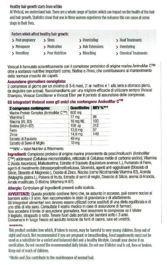 pilifero per prolungare la fase di crescita dei capelli e il loro nutrimento.