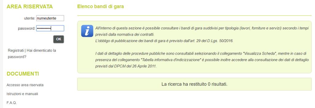 2 Presentare l istanza di iscrizione ad un elenco 2.