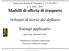 Teoria dei Sistemi di Trasporto (9 CFU) A. A Modelli di offerta di trasporto. Esempi applicativi. prof. ing.